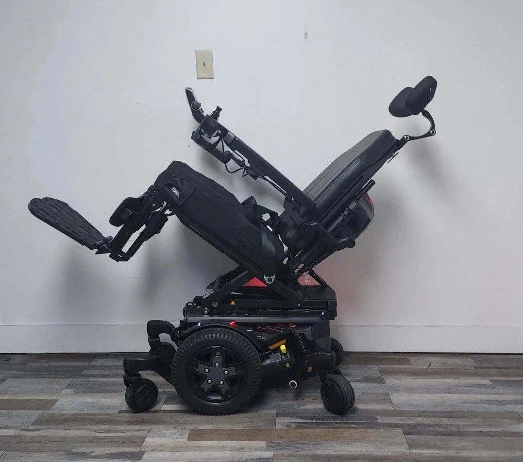 QUANTUM EDGE 3 STRETTO ILEVEL WHEELCHAIR,POWER TILT, RECLINE,LEGS,LIFT. Certified Pre-owned - Image 6